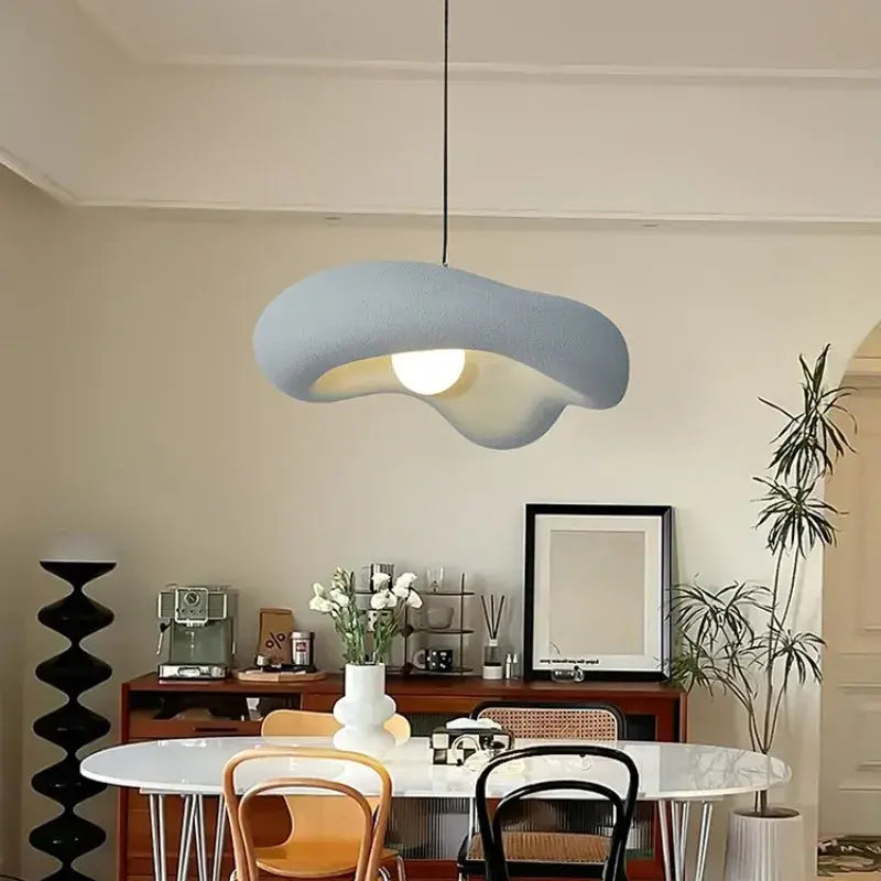 Wabi Sabi hanglamp, Wit, Creamy wit en grijs | Japandi