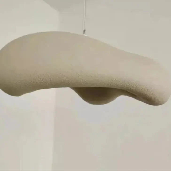 Wabi Sabi hanglamp, Wit, Creamy wit en grijs | Japandi