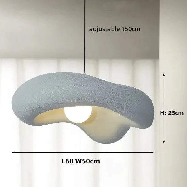 Wabi Sabi hanglamp, Wit, Creamy wit en grijs | Japandi