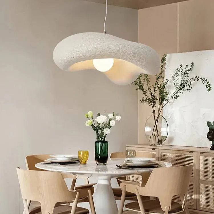 Wabi Sabi hanglamp, Wit, Creamy wit en grijs | Japandi