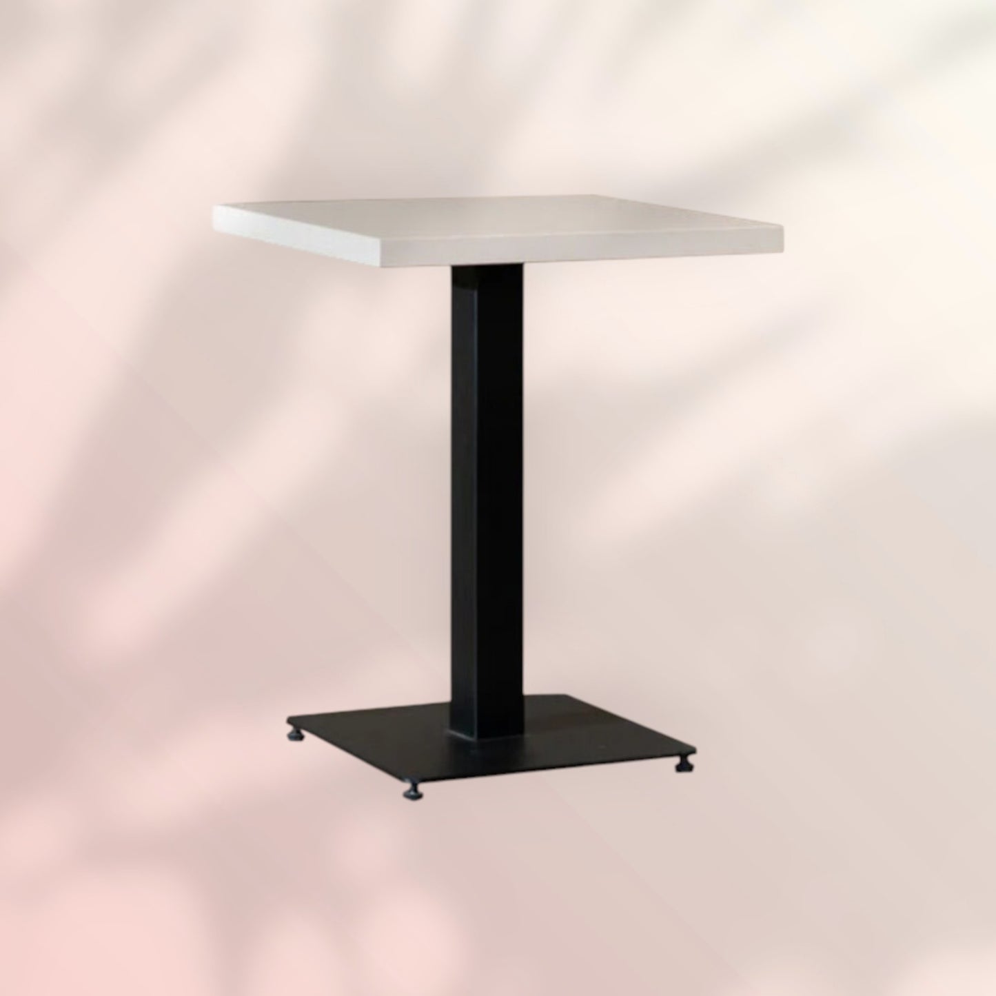 Bistrotafel Nils melamine beige 60 x 60 cm