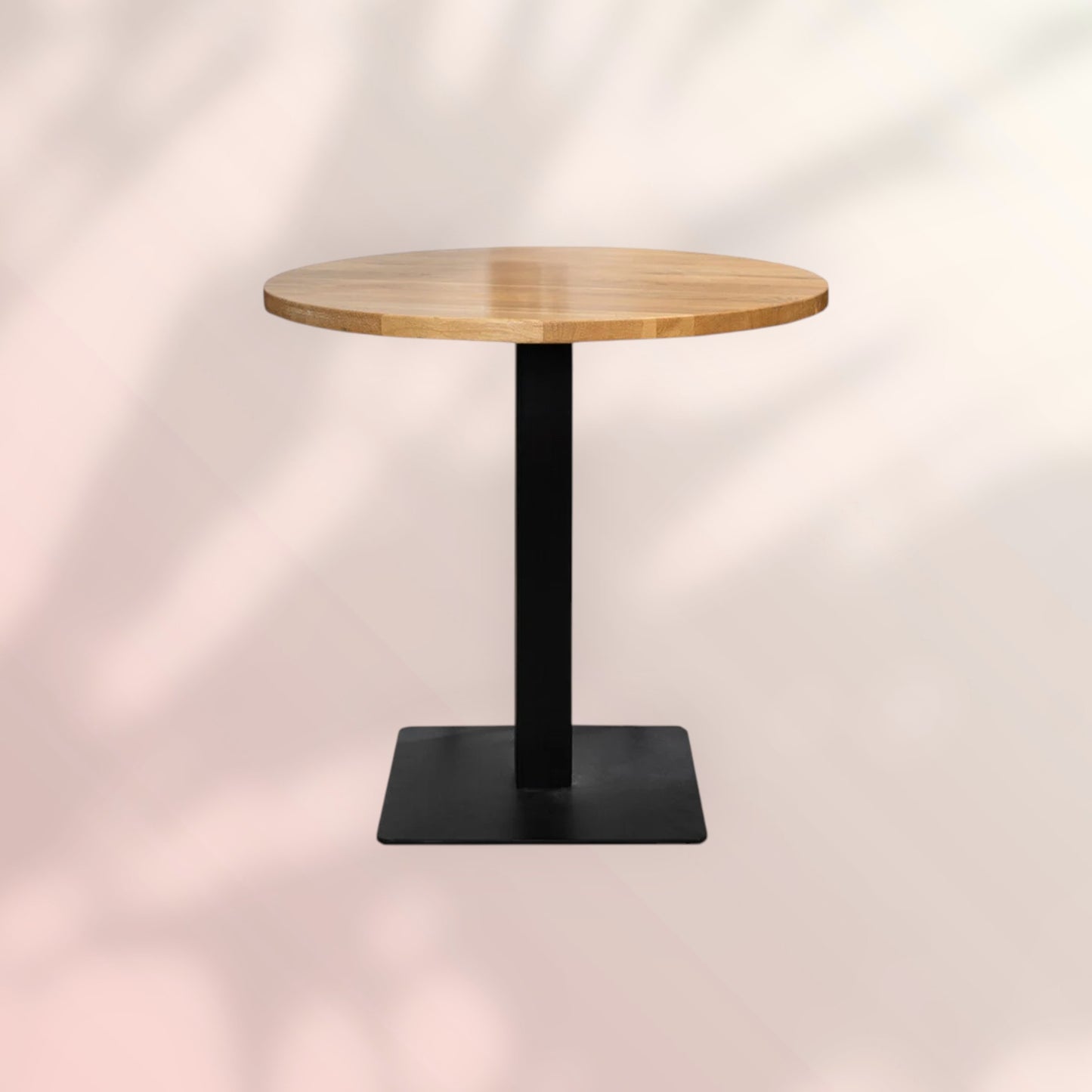 Bistrotafel rond Sven eikenhout Ø80 cm