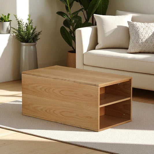 Salontafel Jaxx 88x46 cm blank eiken