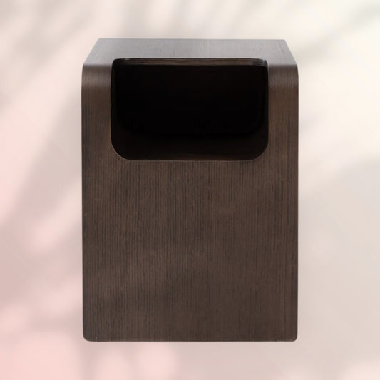 Scandinavische bijzettafel / salontafel Isla 60x35x45 walnoot