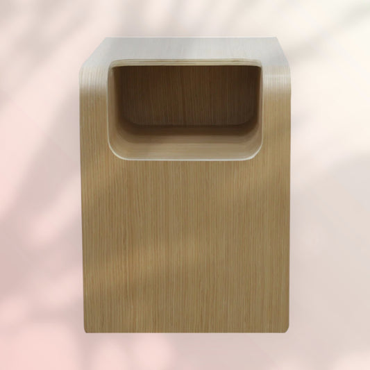 Scandinavische bijzettafel / salontafel Isla 60x35x45 naturel eiken