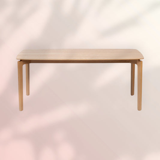 Scandinavische eettafel Cala naturel eiken 160 x 90 cm