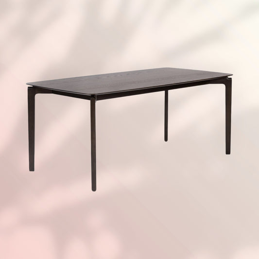 Scandinavische eettafel Cala walnoot 180 x 90 cm