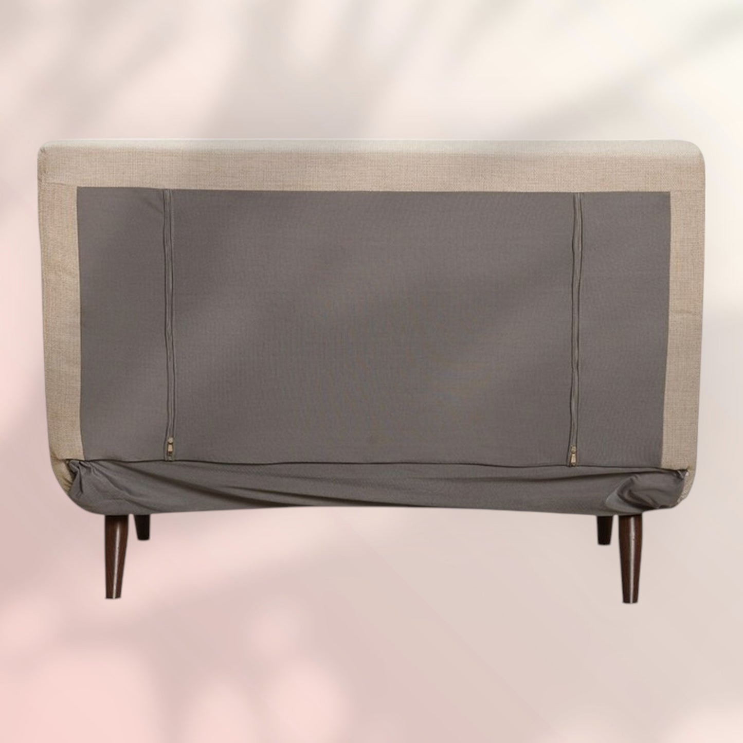 Slaapbank 1,5 persoons Kristian gerecyclede stof beige