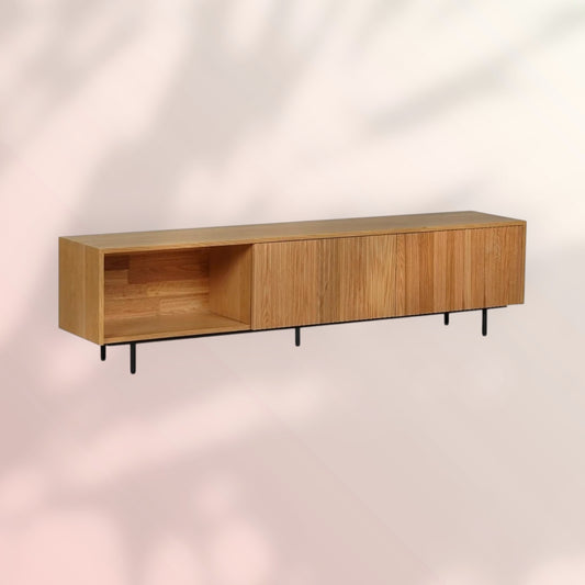 Tv-meubel Ray blank eiken 180 cm