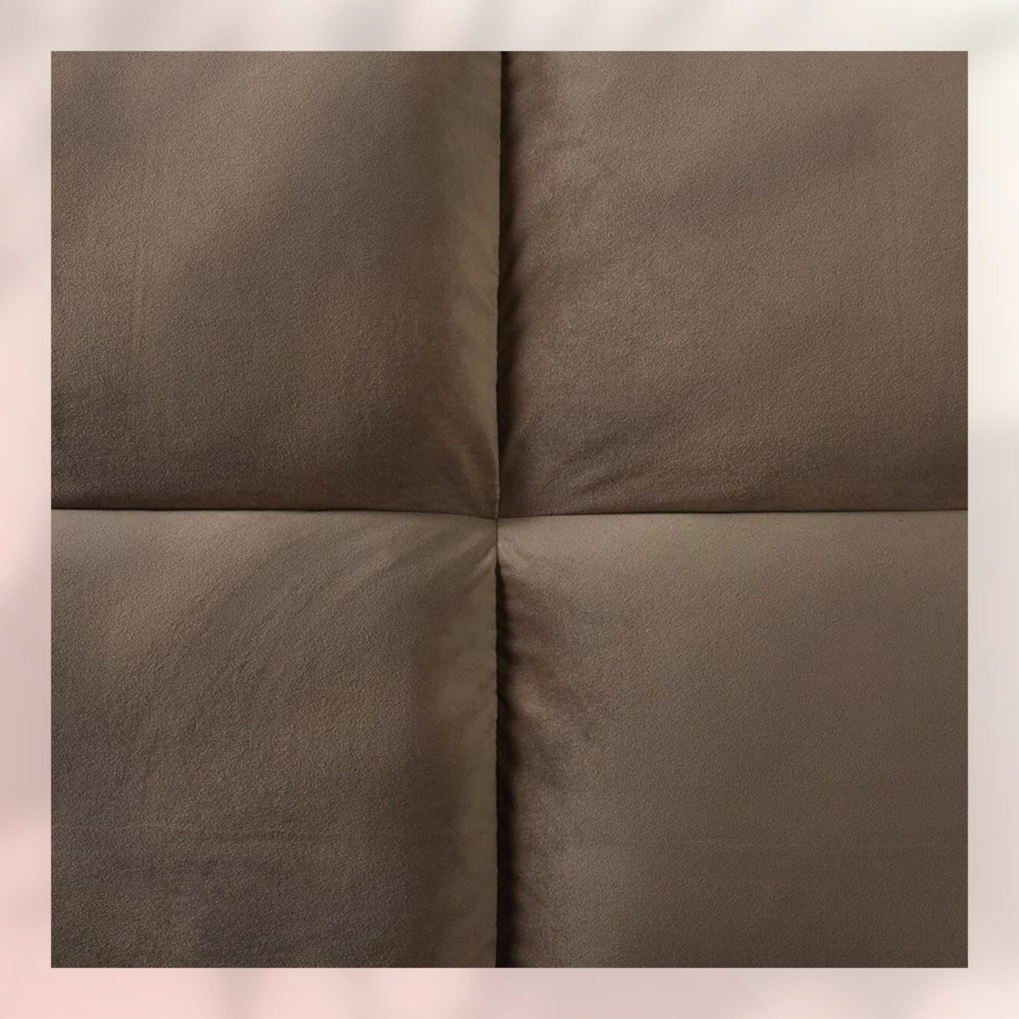 Velvet slaapbank 1,5 persoons Timo taupe