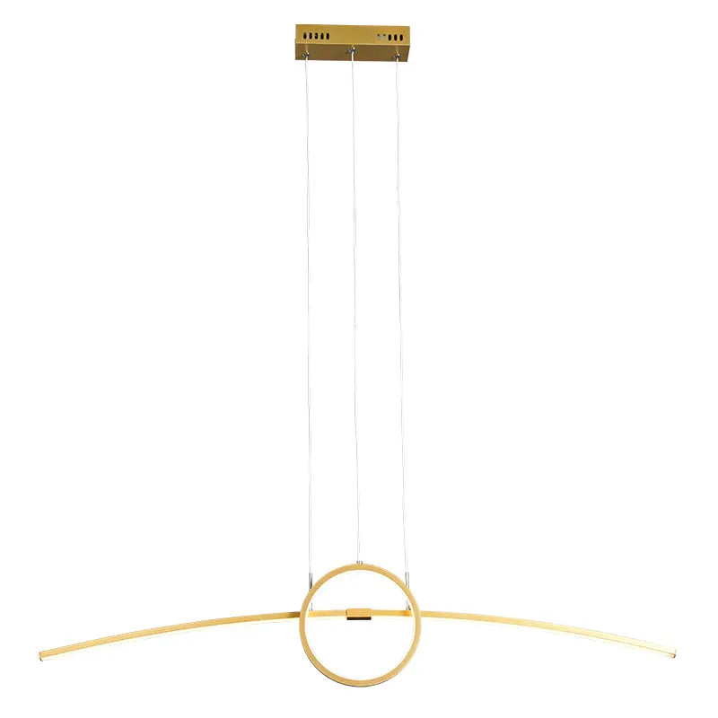 Design hanglamp eettafel met ring | Luxara