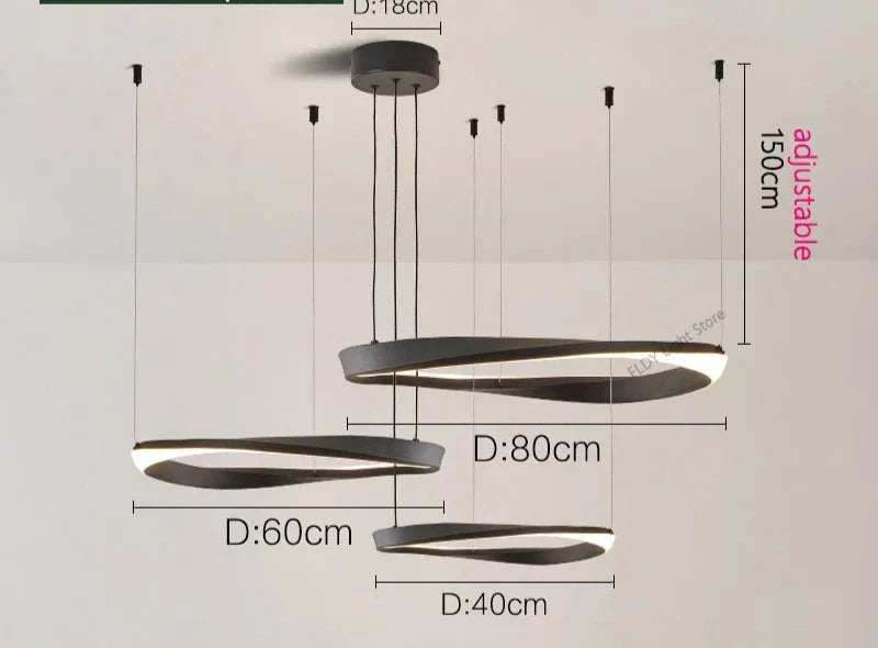 Design hanglamp zwart perfectie van imperfectie | Lucerna