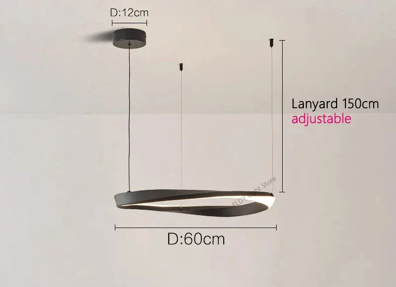 Design hanglamp zwart perfectie van imperfectie | Lucerna