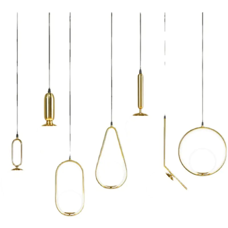 Nordic-Style Minimalist Pendant Light for Bedroom