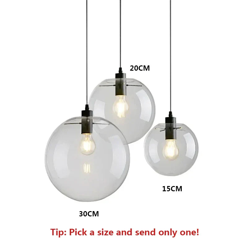 Hanglamp van glas bubbel | Vitrum