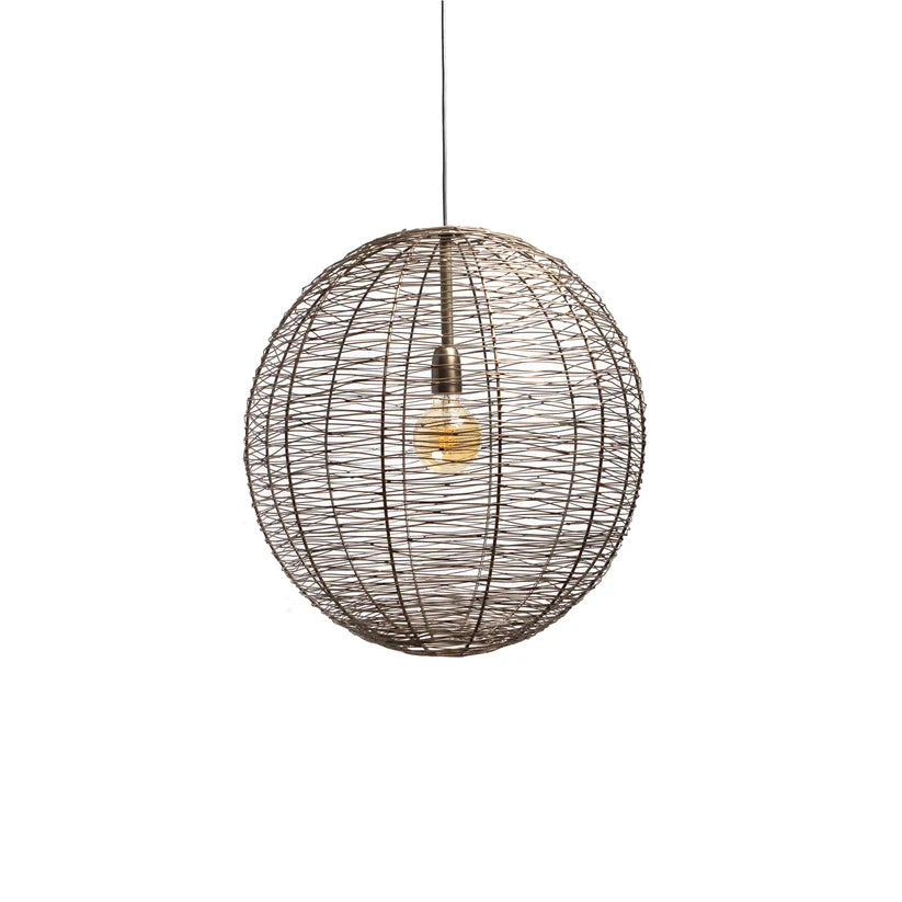 Hanglamp NATHAN antiek brons