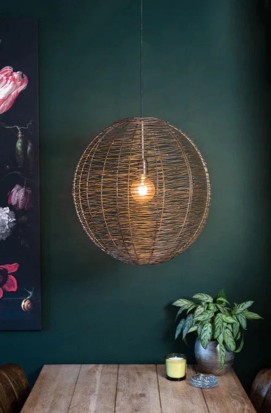 Hanglamp NATHAN antiek brons