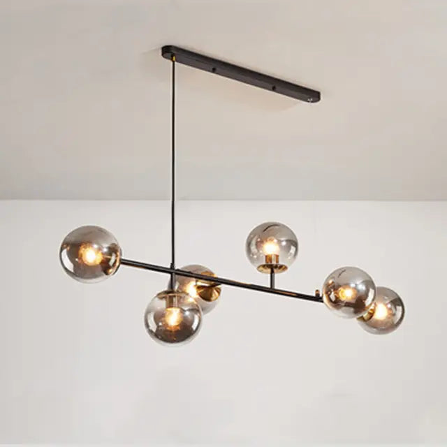 Hanglamp eettafel zwart of goud | Elena