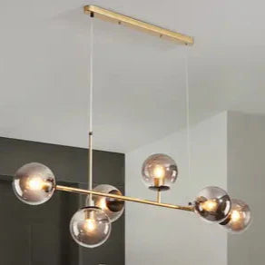 Hanglamp eettafel zwart of goud | Elena
