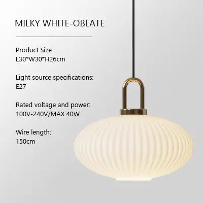 Hanglamp glas melkglas | Vitrum