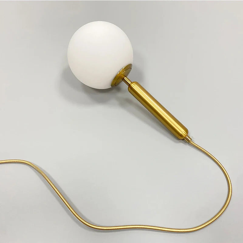 Moderne hanglamp met goud of zwart | Flora