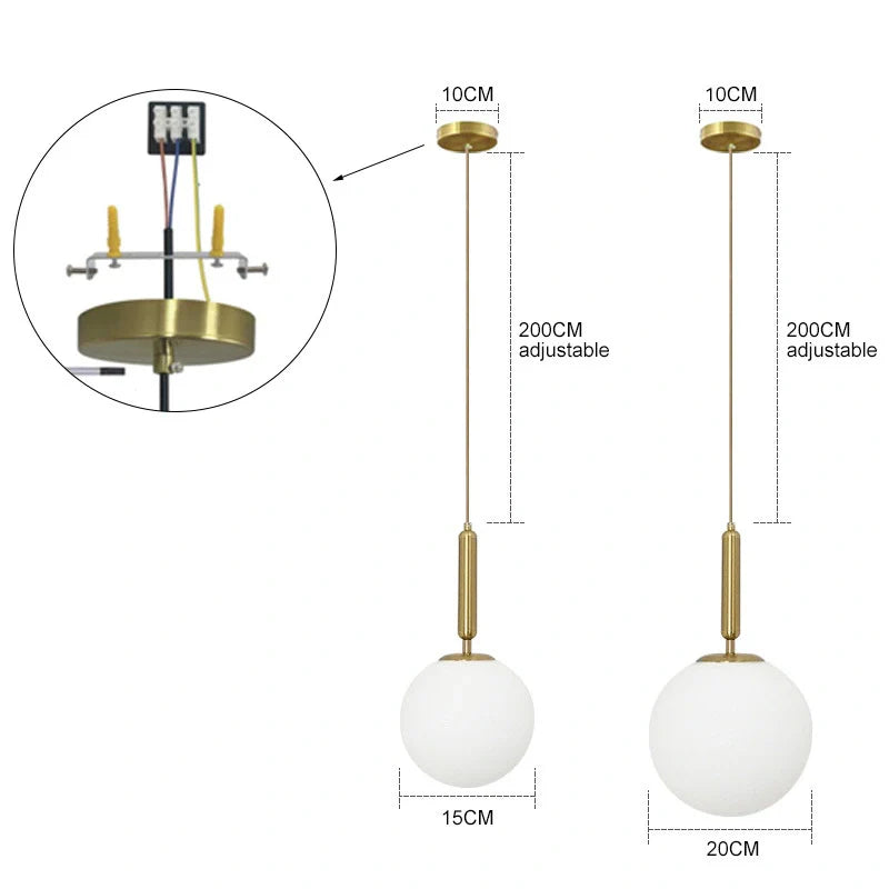 Moderne hanglamp met goud of zwart | Flora