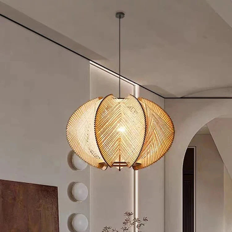 Handgemaakte hanglamp van hout | Lignum