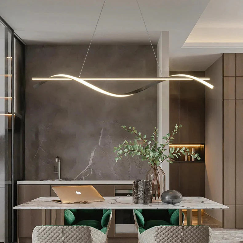 Design hanglamp met krul | Gnistør
