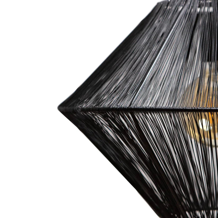 Hanglamp CHARLY mat zwart