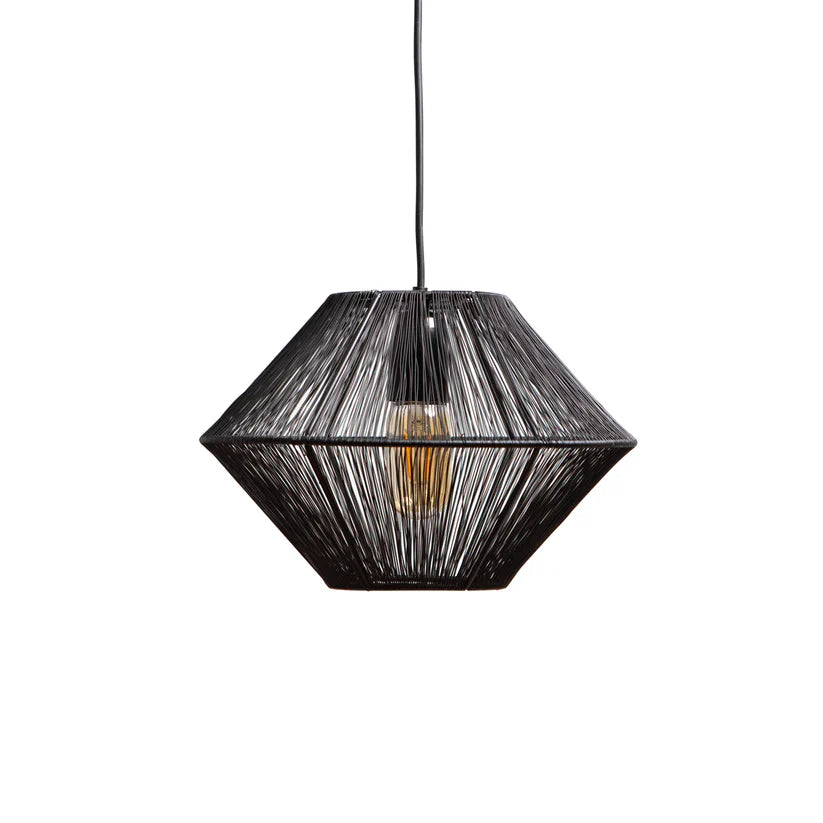 Hanglamp CHARLY mat zwart