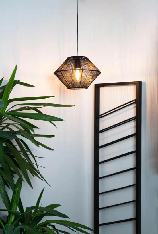 Hanglamp CHARLY mat zwart