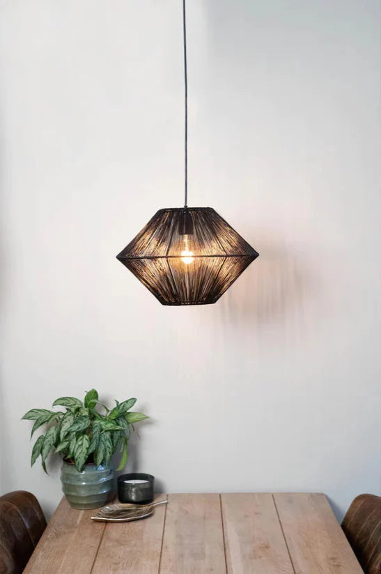 Hanglamp CHARLY mat zwart