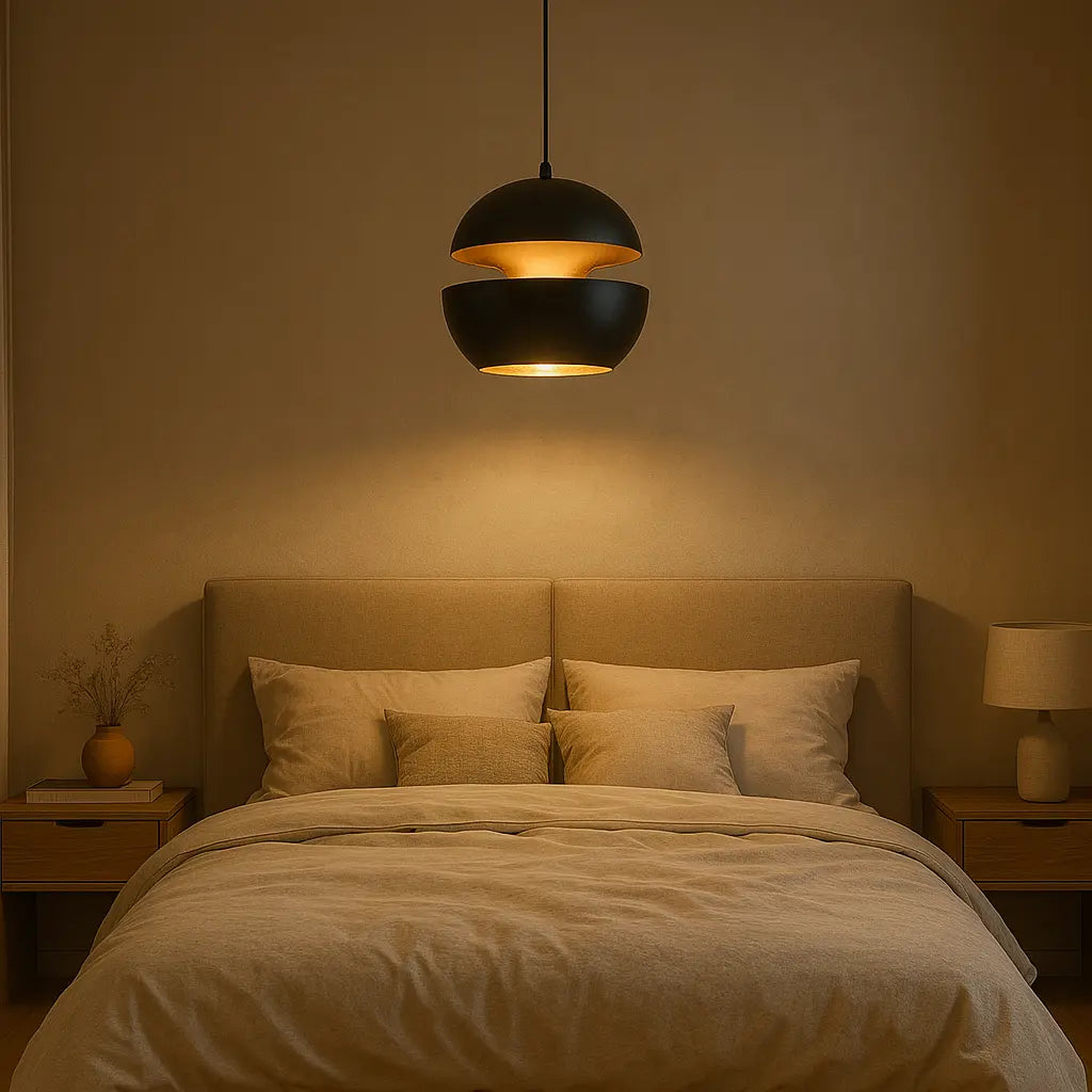 Hanglamp industrieel in zwart of wit | Aurum