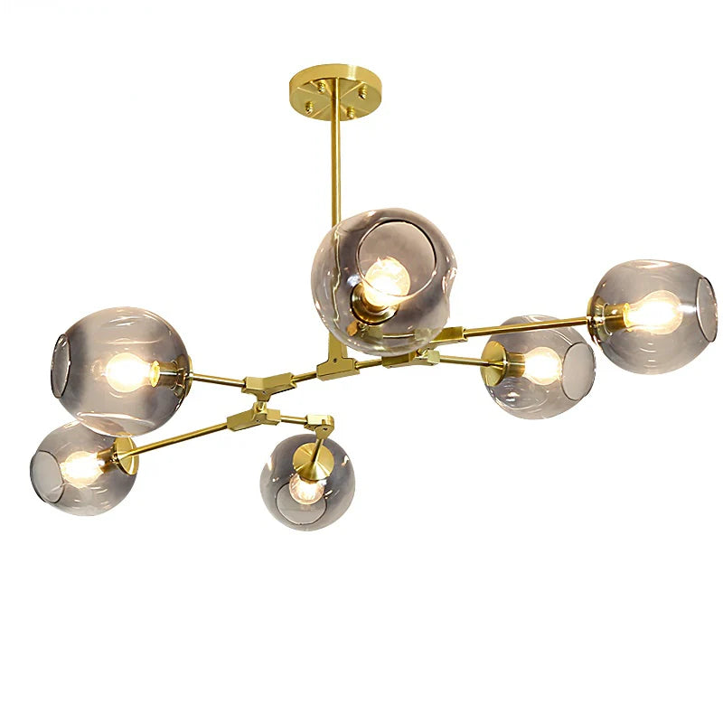 Hanglamp woonkamer beweegbare armen | Convexum