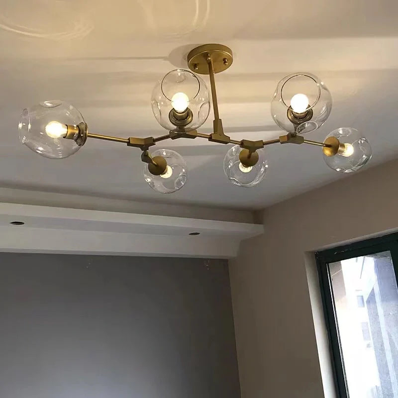 Hanglamp woonkamer beweegbare armen | Convexum
