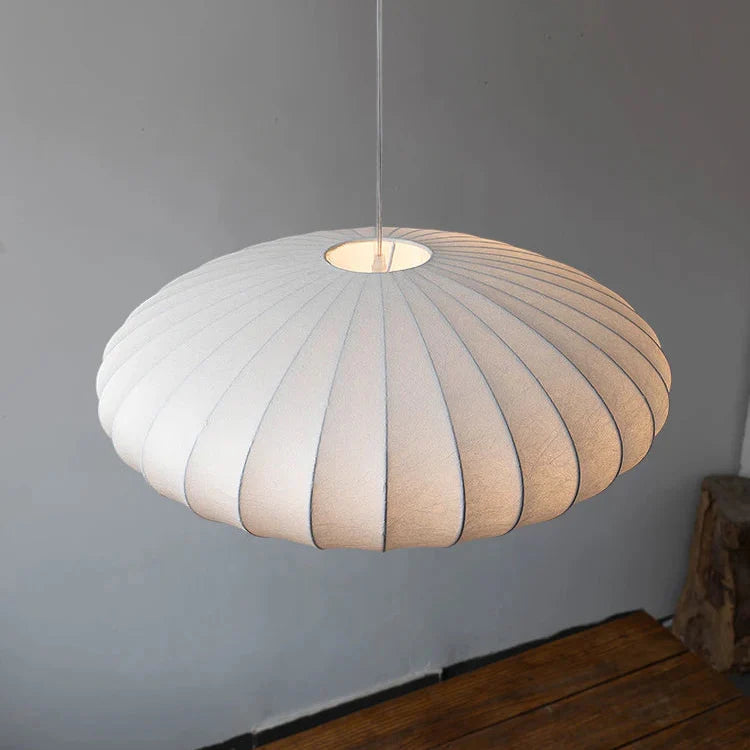 Wabi Sabi hanglamp zijde | Japandi