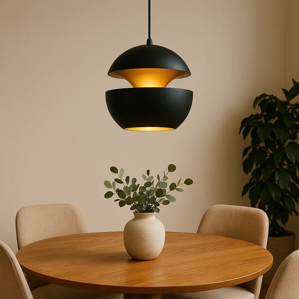 Hanglamp industrieel in zwart of wit | Aurum