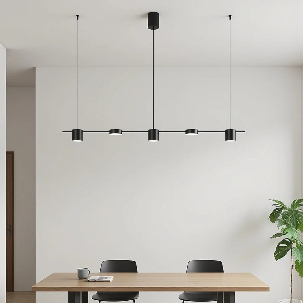 Hanglamp eettafel zwart | Aurum