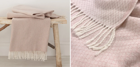 Coast Plaid in Roze