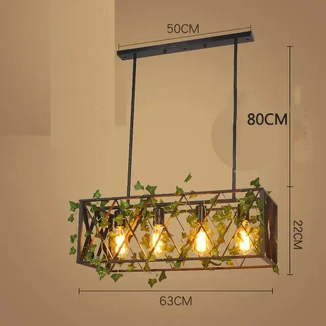 Industriële hanglamp met vogels | Luminara