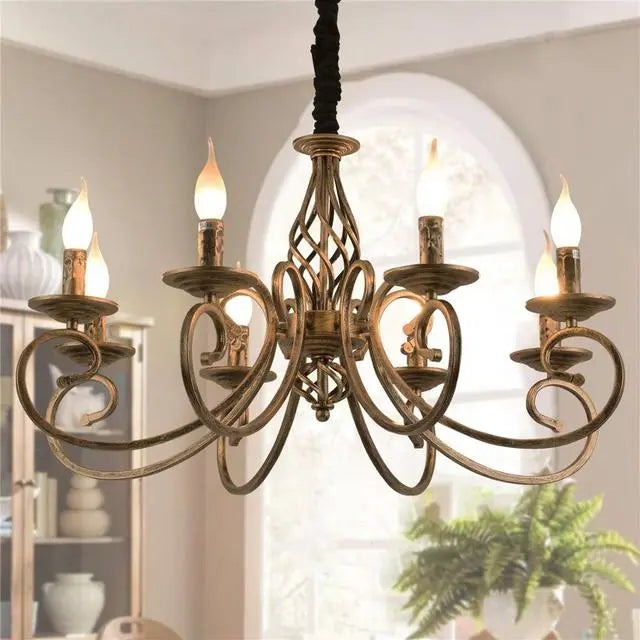Kroonluchter, met 6 of 8 lampen | Recte