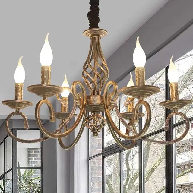Kroonluchter, met 6 of 8 lampen | Recte
