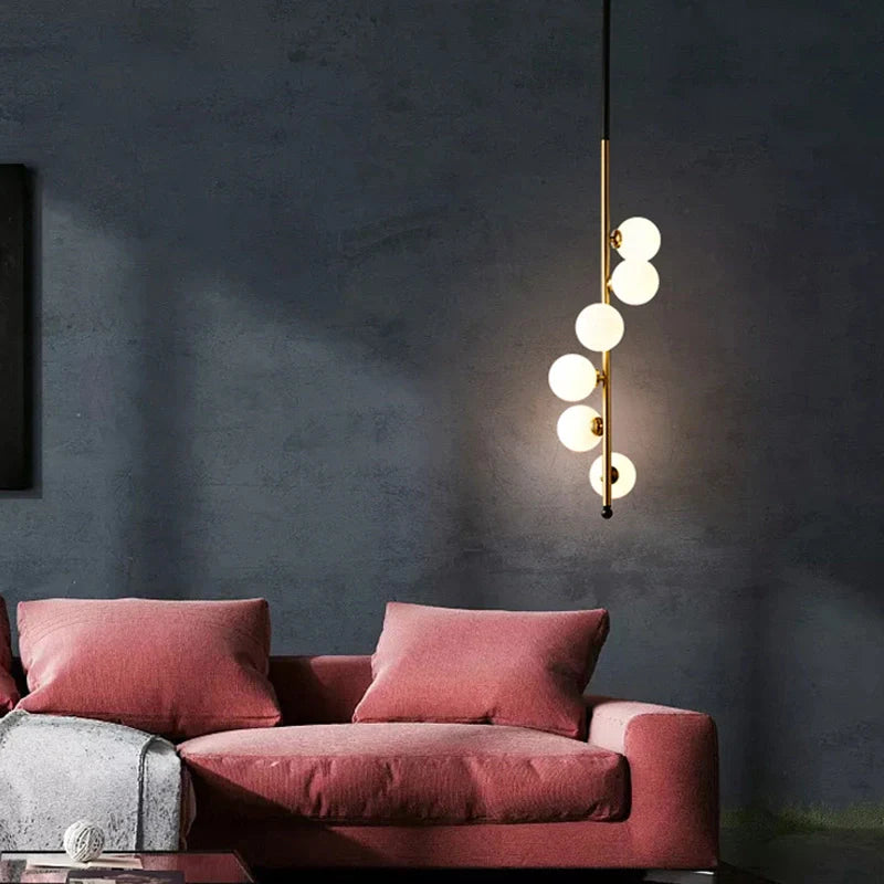 Moderne hanglamp, met bollen | Flora