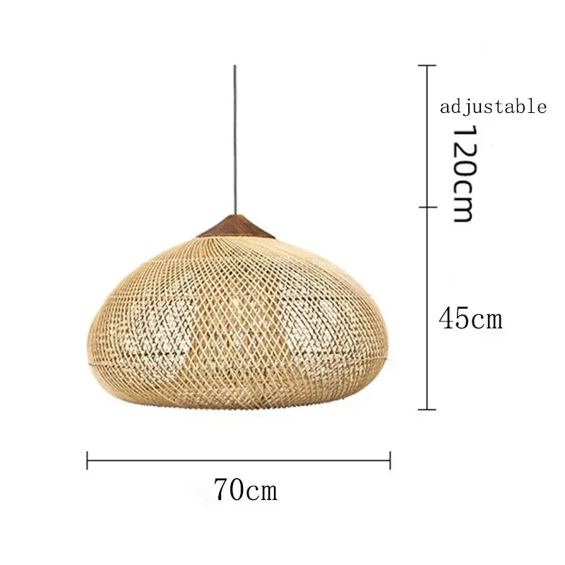 Rotan hanglamp beige | Rattan