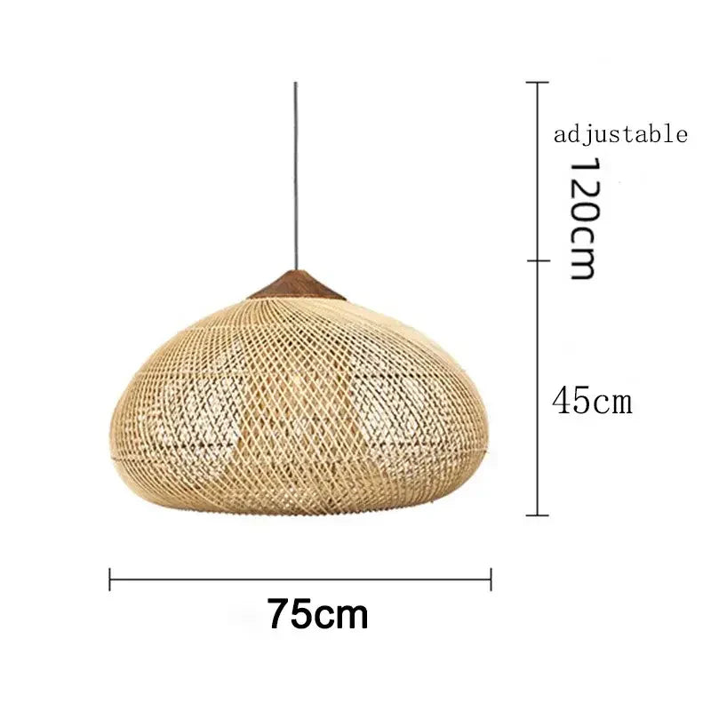 Rotan hanglamp beige | Rattan