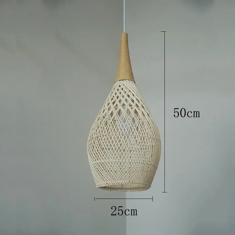Rotan hanglamp beige | Rattan
