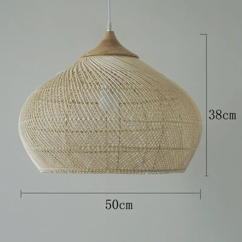 Rotan hanglamp beige | Rattan