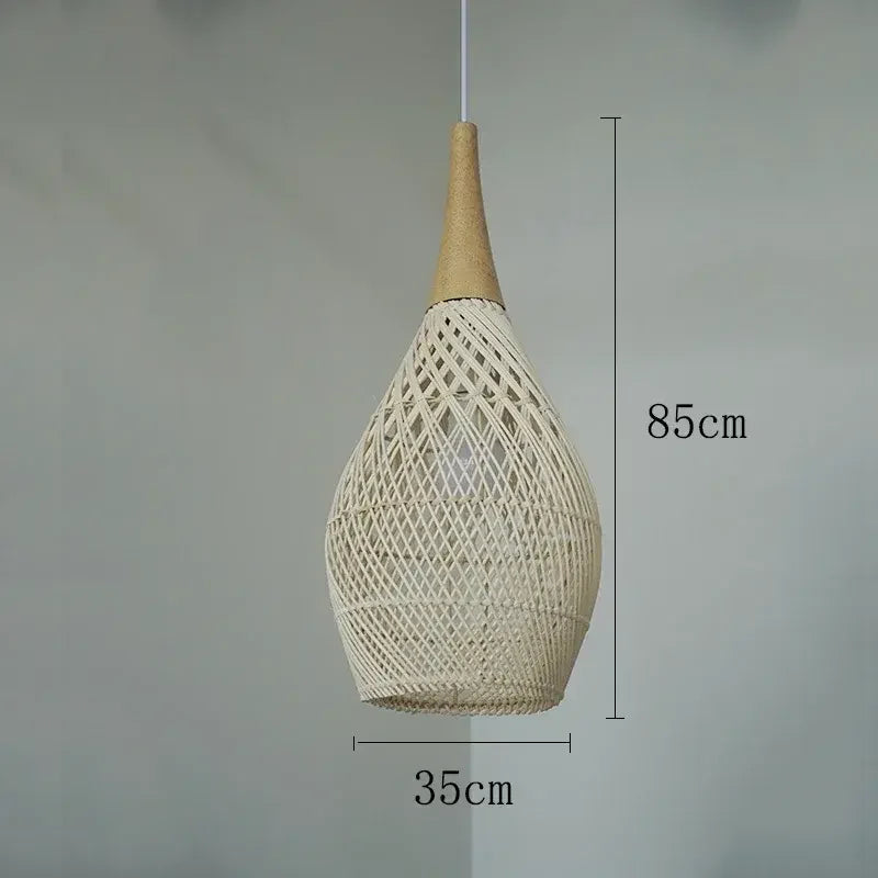 Rotan hanglamp beige | Rattan
