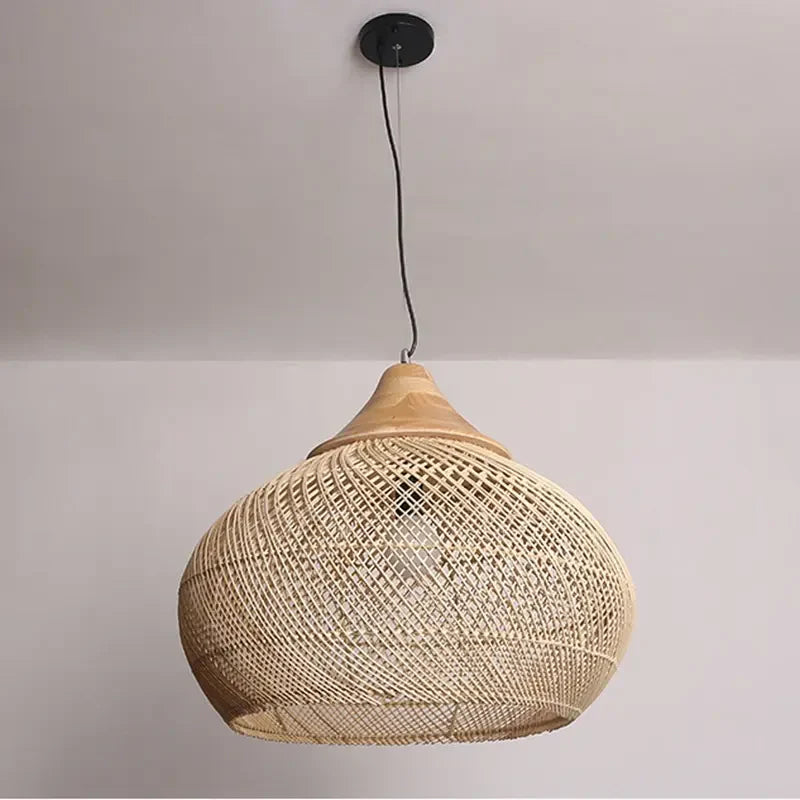 Rotan hanglamp beige | Rattan