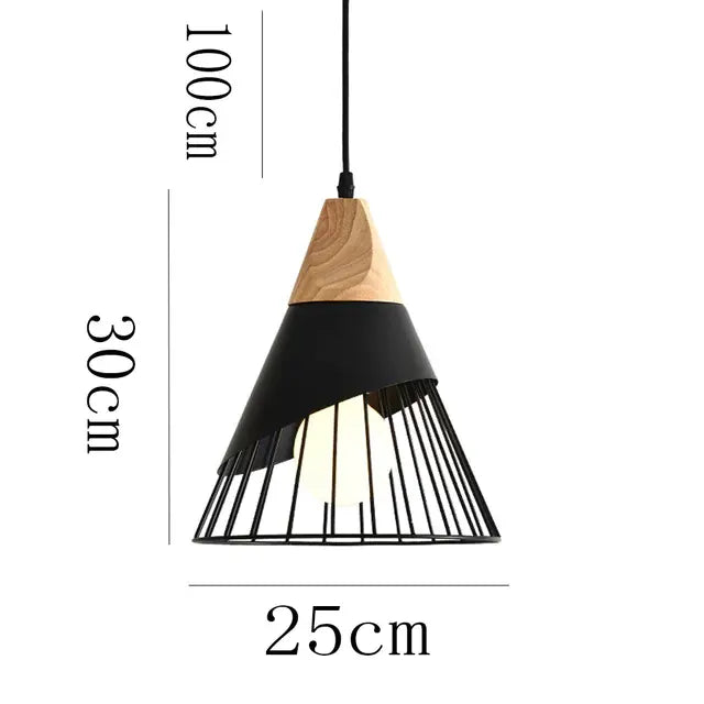 Scandinavische hanglamp, in 7 kleuren | Dånsk
